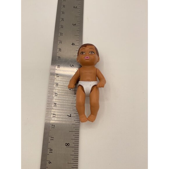 Vintage Miniature Baby Doll Chubby Collectors Funny Tiny Playmate - Picture 3 of 3